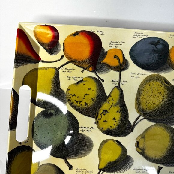 John Derian Target Pear Melamine Large Rectangular Serving Tray Fall Fruit - Picture 2 of 11